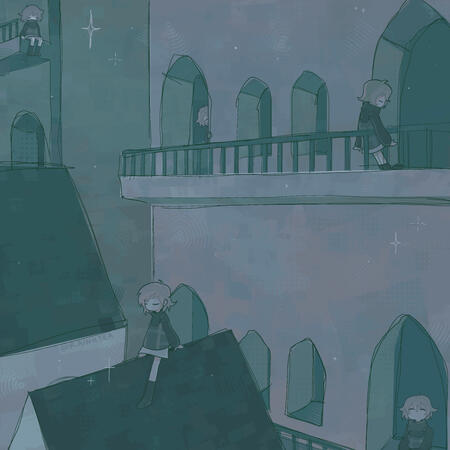 2kki - turquoise cityscape